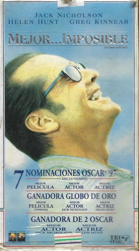 Mejor Imposible Vhs Jack Nicholson Helen Hunt