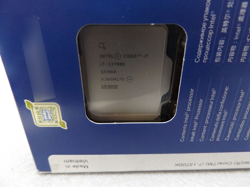 Intel Core I7-13700k Unlocked Desktop Processor - 16 Cores