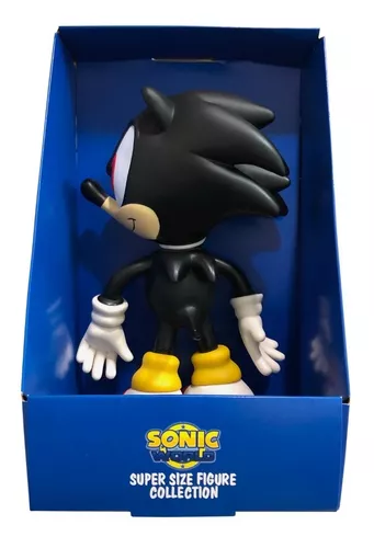 Boneco Action Figure Sonic Articulado Grande Super Size - 23cm - Sonic World