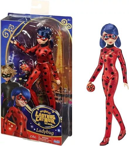 Muñeca Articulada De Moda Miraculous - The Movie - Lady Bug