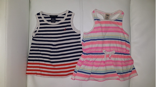 Blusas Remeras Musculosas De Beba 18 Meses Oshkosh Nautica