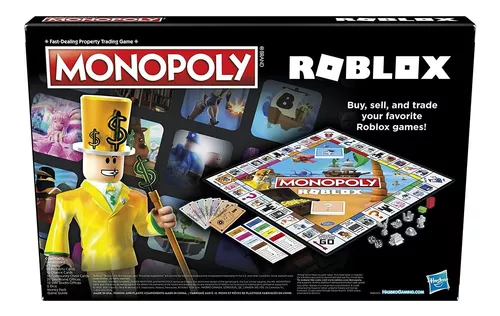 Banco Imobiliário De Jogos Da Hasbro Roblox 2022 Edição Mono