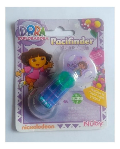 2 Sujetadores De Chupón Nuby Dora La Exploradora Y Princess