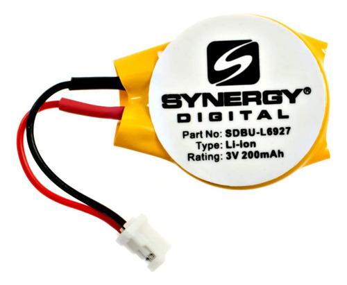 Synergy Digital Batería Compatible Con Sony Cr2032-lc1 Cmos/