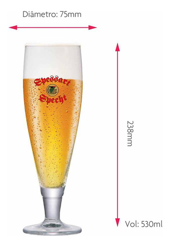 Taça de Cristal com Frases Spessart Specht 530ml, Ruvolo