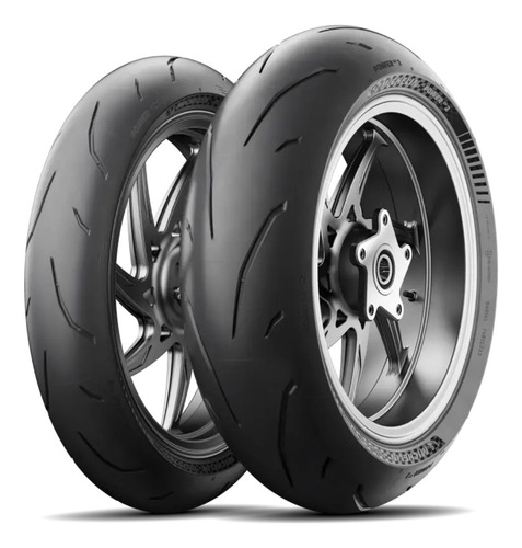 Par Pneu Power Gp 2 Michelin 120/70 Zr17 + 190/50 Zr17 Tl