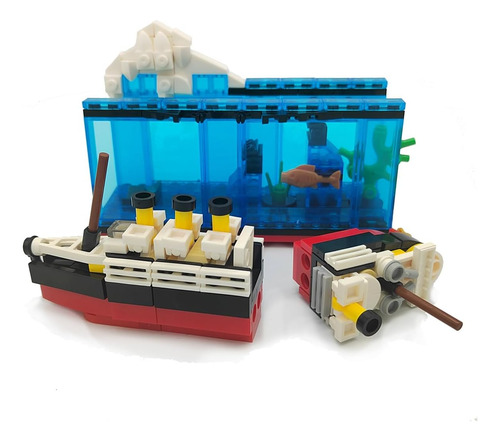 Mikemeng 247 Piezas Moc Rms Crucero Se Hundió Titanic Romper