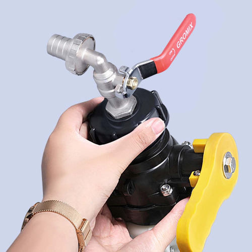 3 Adaptador De Tanque De Mano Ibc, Grifo De Válvula De De