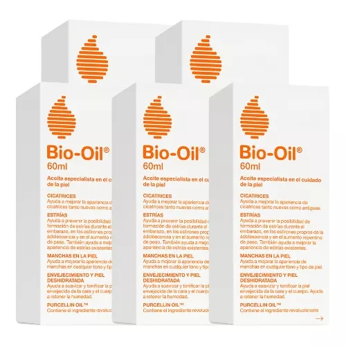 Bio-Oil Purcellin Oil Aceite hidratante para cuidado de la piel antiestrías  y cicatrices 60 ml