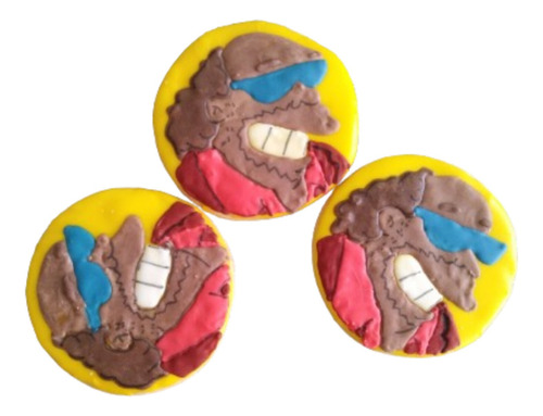 12 Cookies/galletitas Con Tematica Simpson - Cookiedemia