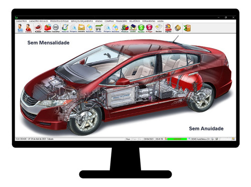 Software Para Autoelétrica E Com Controle Financeiro V2.0