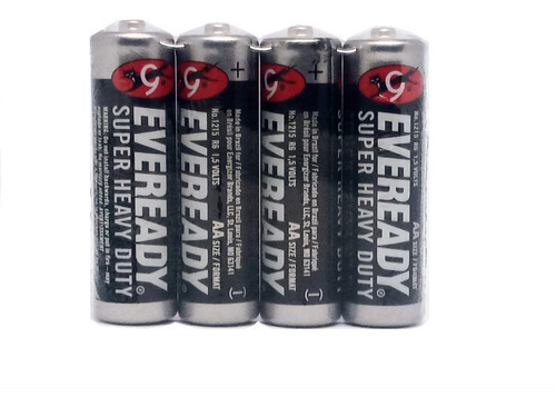 Pilas Eveready Aa Super Heavy Duty Caja X 60 Unidades