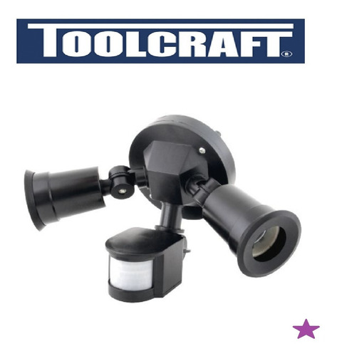 Toolcraft Fu0013 Luminario Con Sensor De Movimiento Par-38