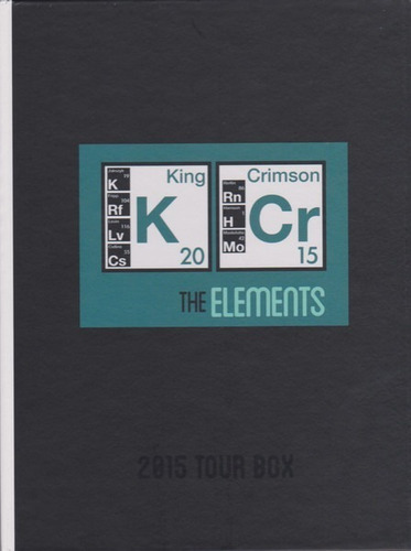 King Crimson The Elements 2015 Tour Box 2 Cd Digibook