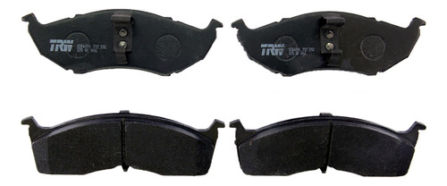 Balatas Semi Metálicas Del Dodge Caravan 1996-2000 Trw