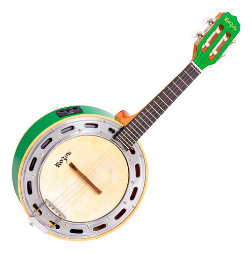 Banjo Ativo Rozini Color Rj11 At. Vd Verde