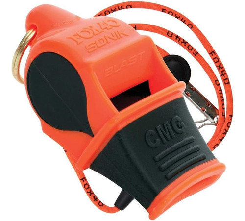 Silbato Fox 40 Sonik Blast (naranja Negro)