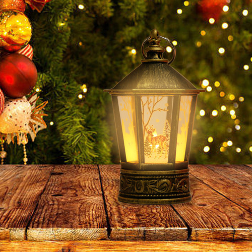 Para Batería Iluminada Para Decoración Navideña A La Moda,