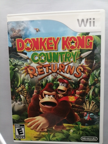 Donkey Kong Returns Nintendo Wii Original 