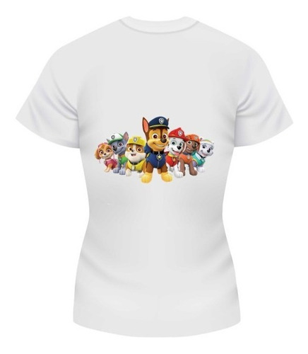 Playera Personajes  Patrulla Niño Y Perros Naz