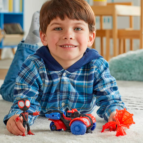 Spidey Y Sus Amigos Sorprendentes - Aracno Moto De Miles