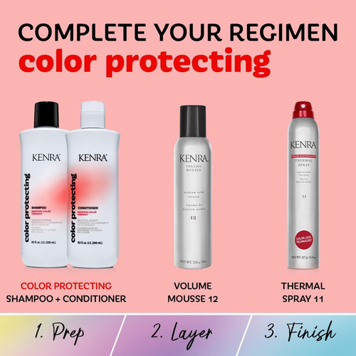 Conjunto De Shampoo E Condicionador Kenra Color Protecting