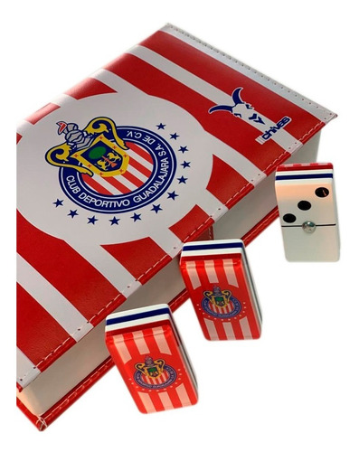 Domino Chivas Ingles / Baraja Faisan Española Roja