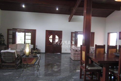 Casa Com 4 Dormitórios À Venda, 600 M², Condomínio Marambaia - Vinhedo/sp - Ca7391