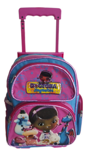 Mochila Kinder De Niña Con Ruedas O Llantas  (Reacondicionado)