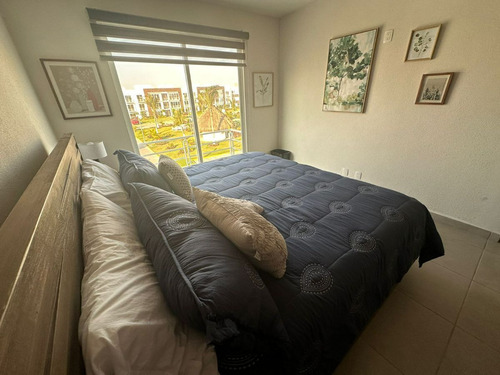 Departamento Vanguardista Amueblado Y Equipado Con Increible Club De Playa Pivado Y Parque Con Canchas Deportivas