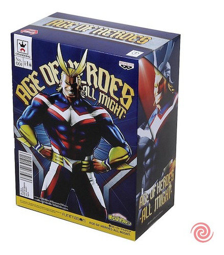 Imagen 6 de 8 de Figura Age Of Heroes All Might My Hero Academia Banpresto
