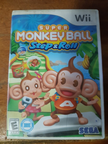 Super Monkey Ball Step & Roll Wii Original Americano