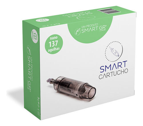 Cartucho Para Derma Pen Smart Gr 10 Unid Com 137 Agulhas