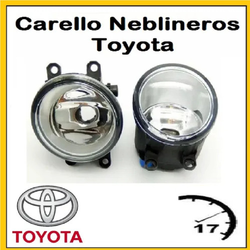 Carello Neblineros Toyota Yaris 2006 2007 2008 2009