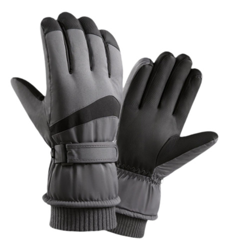 Guantes Cálidos De Invierno Con Pantalla Táctil Y Gris