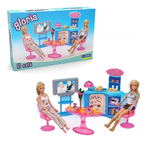 Gloria Sala El Café Muebles Para Muñeca ELG 2918