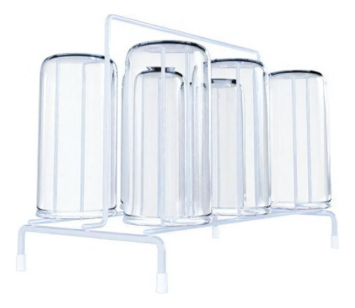 Suporte Copos Bancada Branco Otimizee Or0149 Dicarlo