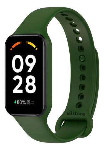 Correa Compatible Con Redmi Band 2 Verde Militar