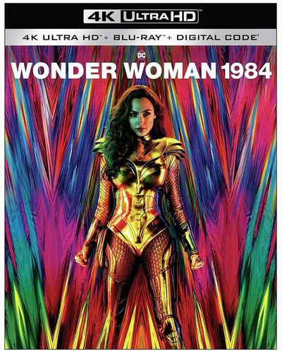 Wonder Woman 1984 4k + Blu Ray   Nuevo Importado