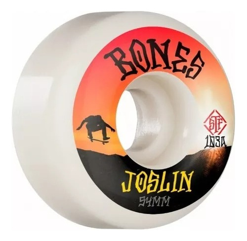 Ruedas Skate Bones Stf Joslin Sunset 54mm V1 / Renace