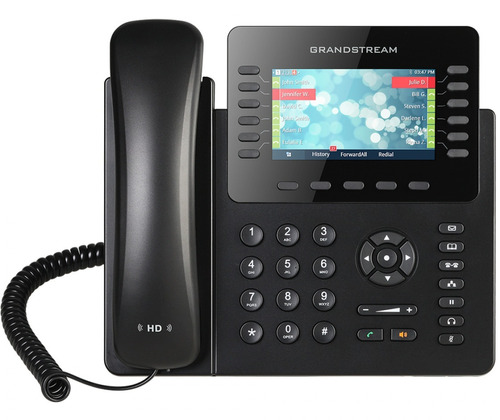 Teléfono Ip Grandstream Gxp2170 Lcd 4.3  Rj-45 Gigabit Poe