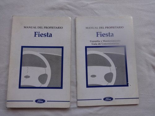 Manual Guantera Dueño Ford Fiesta 1998 Instruccion Catalogo