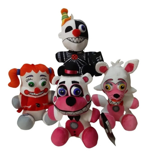 Five Nights At Freddys Serie De 4 Personajes 30cms 