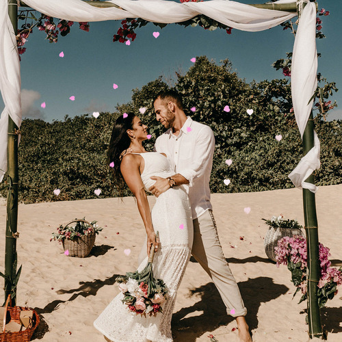 4 Paquetes De Confeti De Papel Para Bodas, Confeti Para Fies