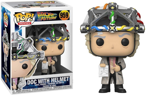 Funko Pop Vinyl  - Regreso Al Futuro - Doc Brown Con Casco