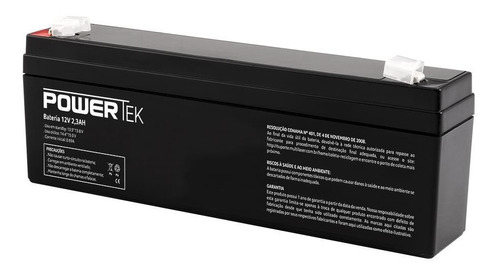 Bateria Powertek Multiuso 12v 2,3ah - En007