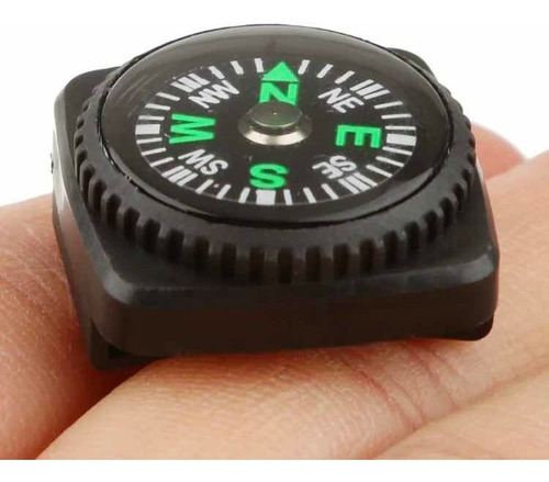 2x Brújula Para Correa De Reloj O Pulsera 20mm Camping Scout