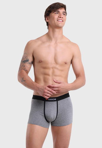 Boxer 4 Unidades Liso Arrow Bo42355su