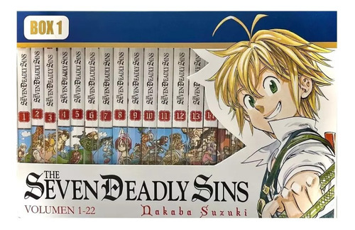 The Seven Deadly Sins: Boxset N. 1 De Nakaba Suzuki. Editorial Panini, Tapa Blanda En Español, 2023