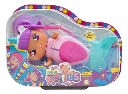 The Mini Bellies Rosie Swims Sirena 18cm Famosa MercadoLibre